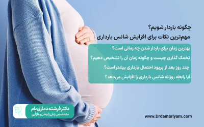چگونه باردار شویم؟ راهنمای کامل افزایش شانس بارداری از دیدگاه دکتر دماریام در ارومیه