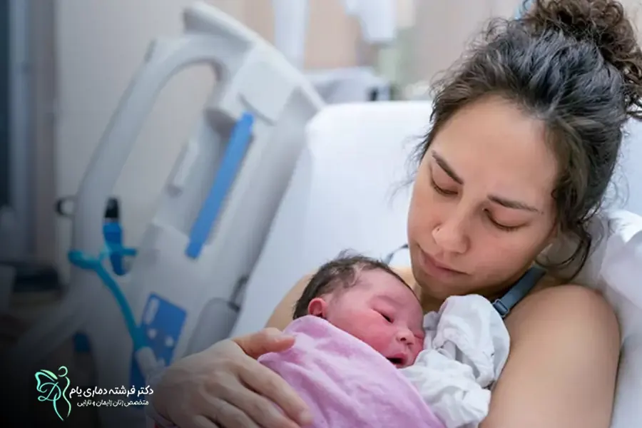 مادر و نوزاد پس از زایمان؛ بررسی شرایط زایمان طبیعی بعد از سزارین