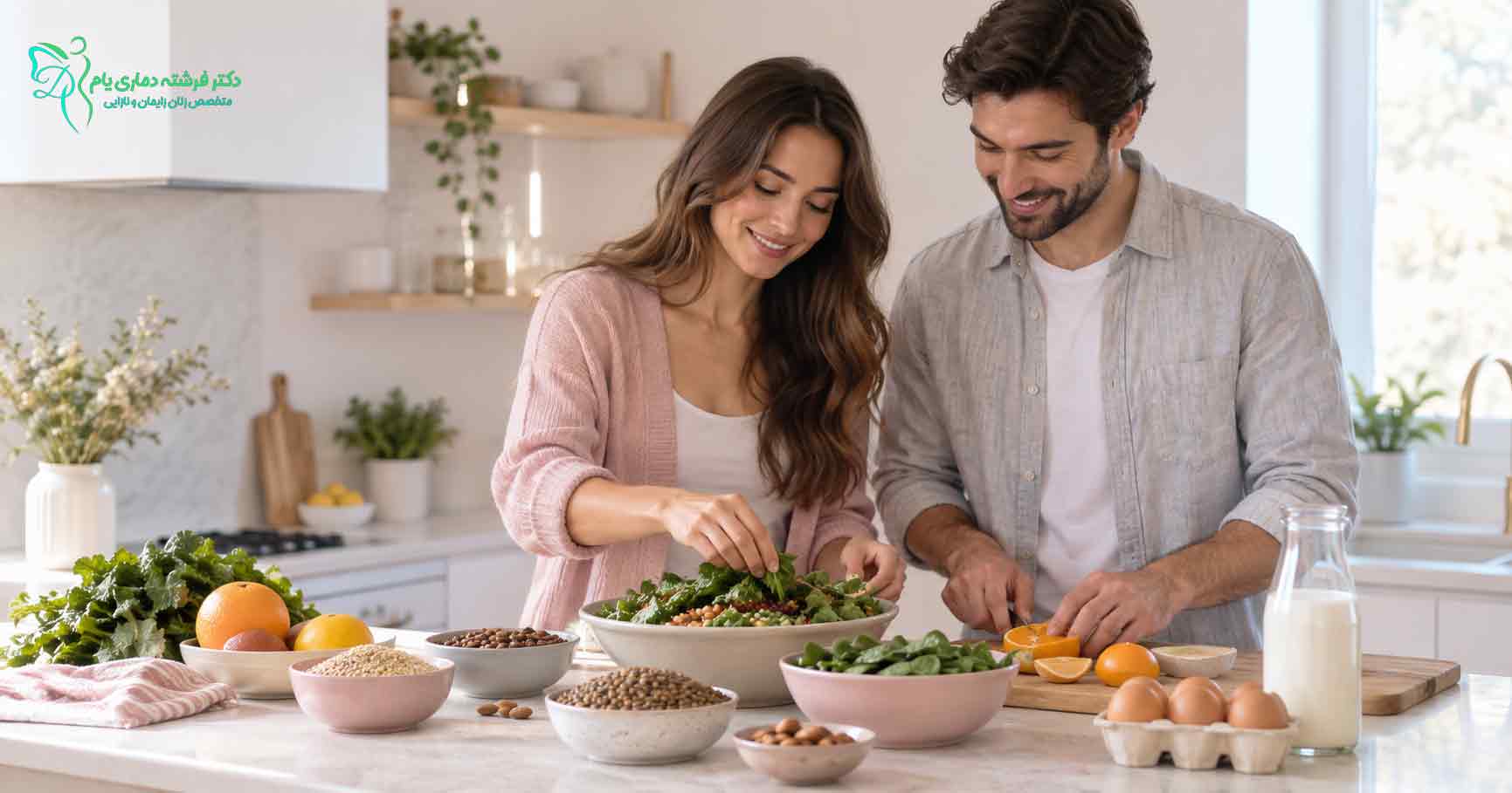 رژیم-غذایی-سالم-پیش-از-بارداری