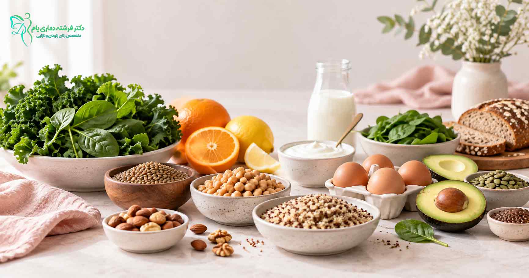 مواد-غذایی-سالم-قبل-از-بارداری